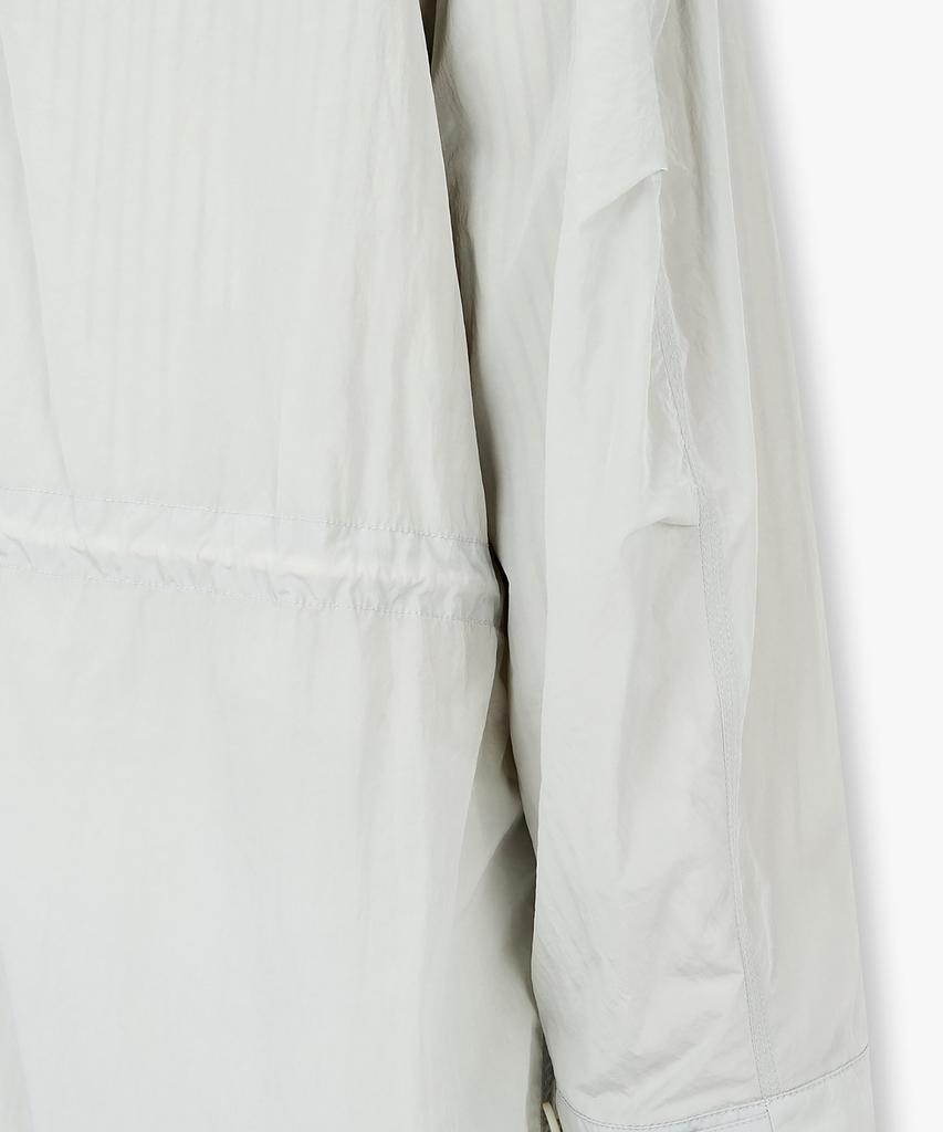 Man On The Boon Nylon String Detail Jacket_Light Grey 4716109006