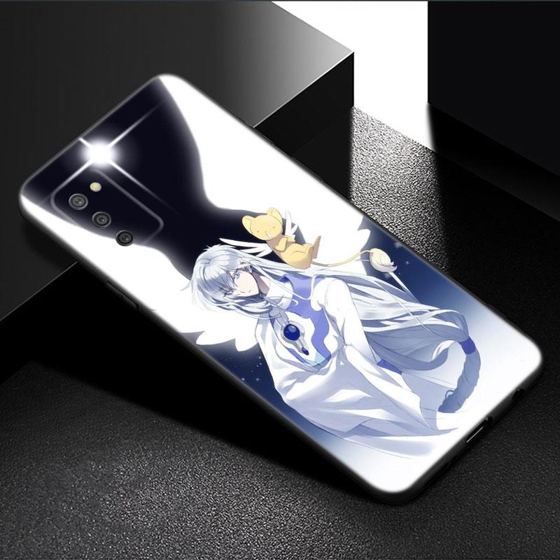 Чехол для телефона Card Captor Sakuras Anime для Samsung Galaxy A01 A03 Core A04 E A02 A05 A10 A20 A21 A30 A50 S A6 A8 + A7 черный чехол