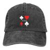 Кепки Poker Suite Classic Бейсболки Кепки с козырьком Шляпы от солнца для мужчин