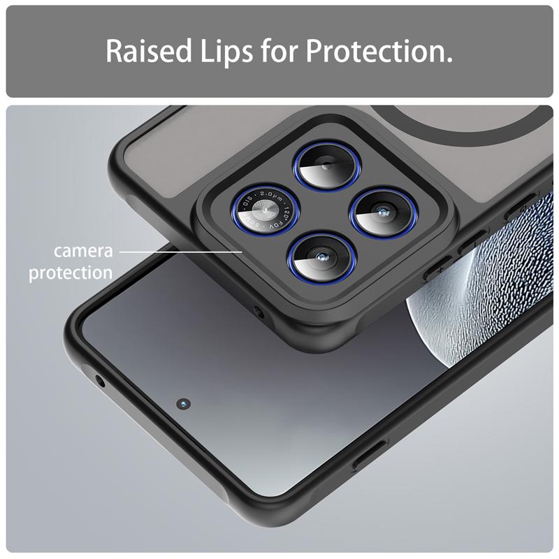 Для Motorola Moto Edge 70 X70 Air Чехол Полупрозрачный Матовый Морозный ПК+ТПУ Защита от отпечатков пальцев Полупрозрачная Крышка для MOTO Edge70