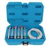 Brake Bleeding Spanner Tool Kit 7 To 12mm 12 Point Wrench Oil Drain Hose with Check Valve for Car