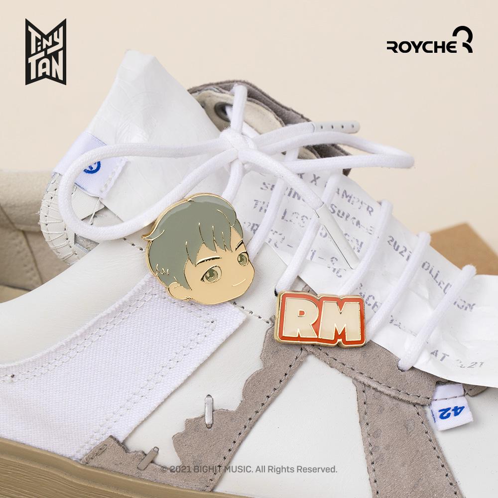 BTS (Бантан Бойз)  Значок с динамитом TinyTan, металлический тип, официальный, оригинальный, аутентичный, K-POP, айдол