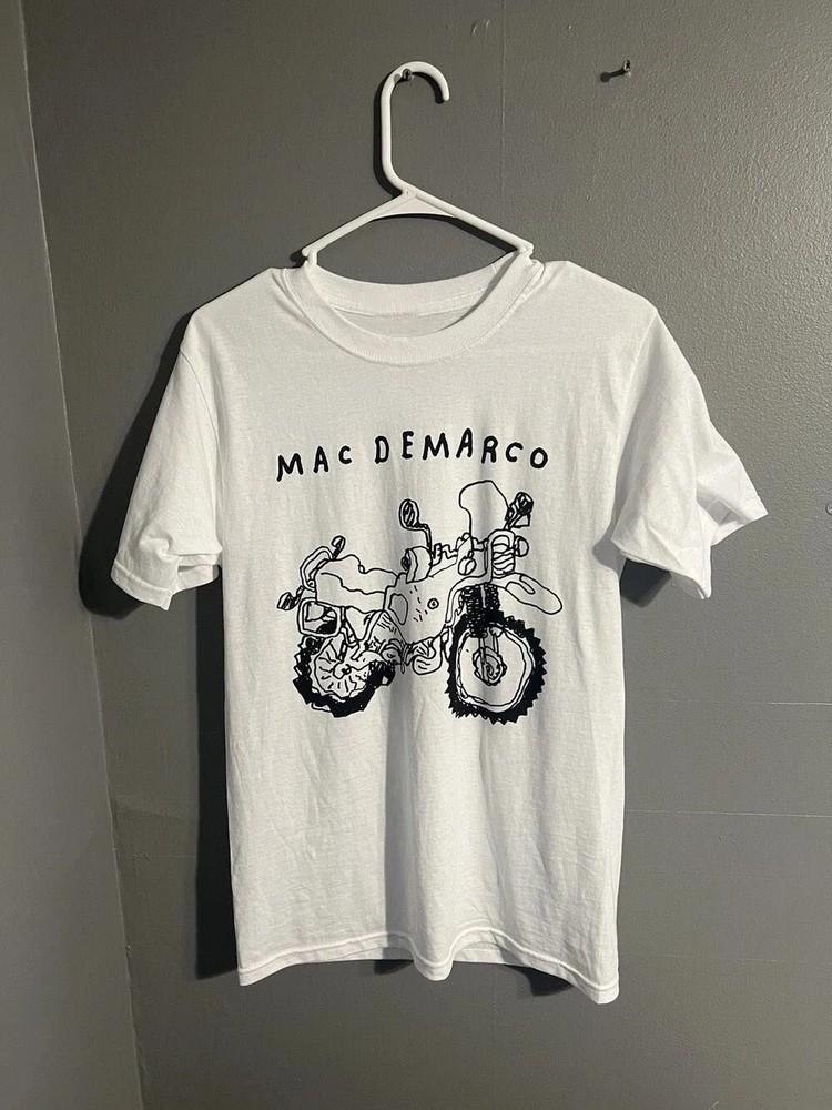 Винтажный тур 2023 Mac Demarco Подарок для фанатов Белая S-5XL Футболка SN360