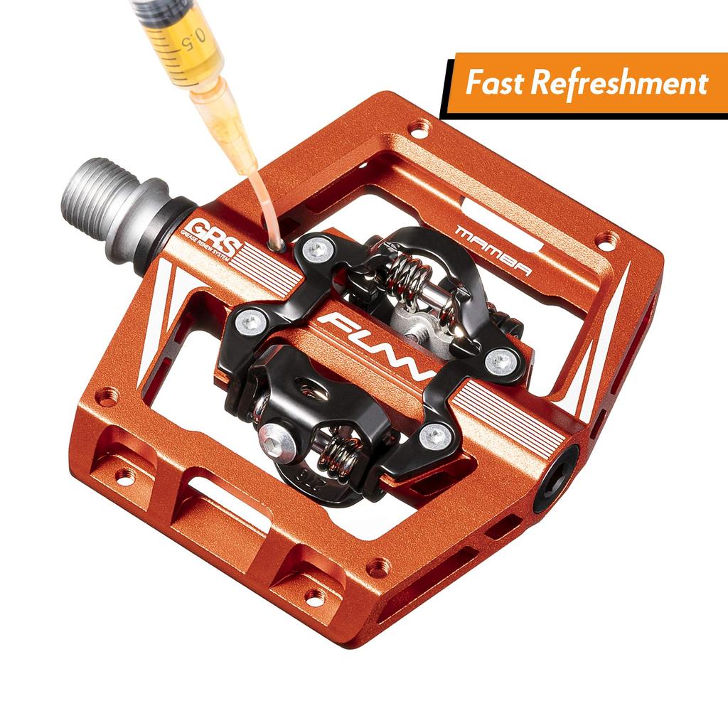 Funn Mamba S Binding Pedals Double Sided SPD Compatible Mountain Bike Pedals Single Sided Flat Pedals For Mountain BMX Gravel Bicycle Pedals - - -