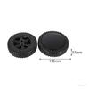 Roues - 15cm x 4cm - 2 pièces - Adaptées pour barbecue et outils de jardin