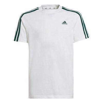 adidas Футболка Белый/Лесной Зеленый IX9541