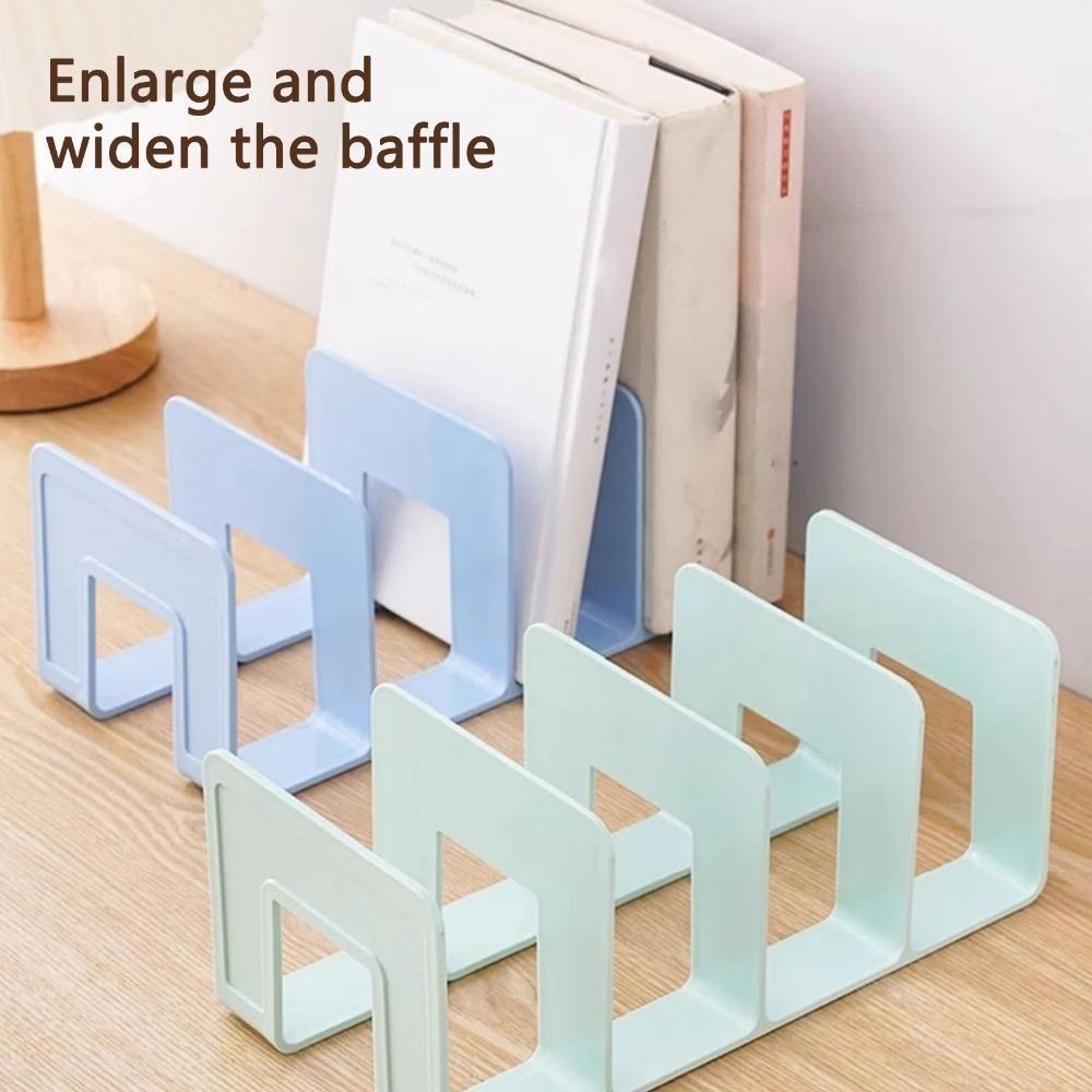 1PC Multi-Purpose Bookends Book Storage Stand Organizer Holder Desk Bookshelf For Book Cd Magazine File School Office Supplies