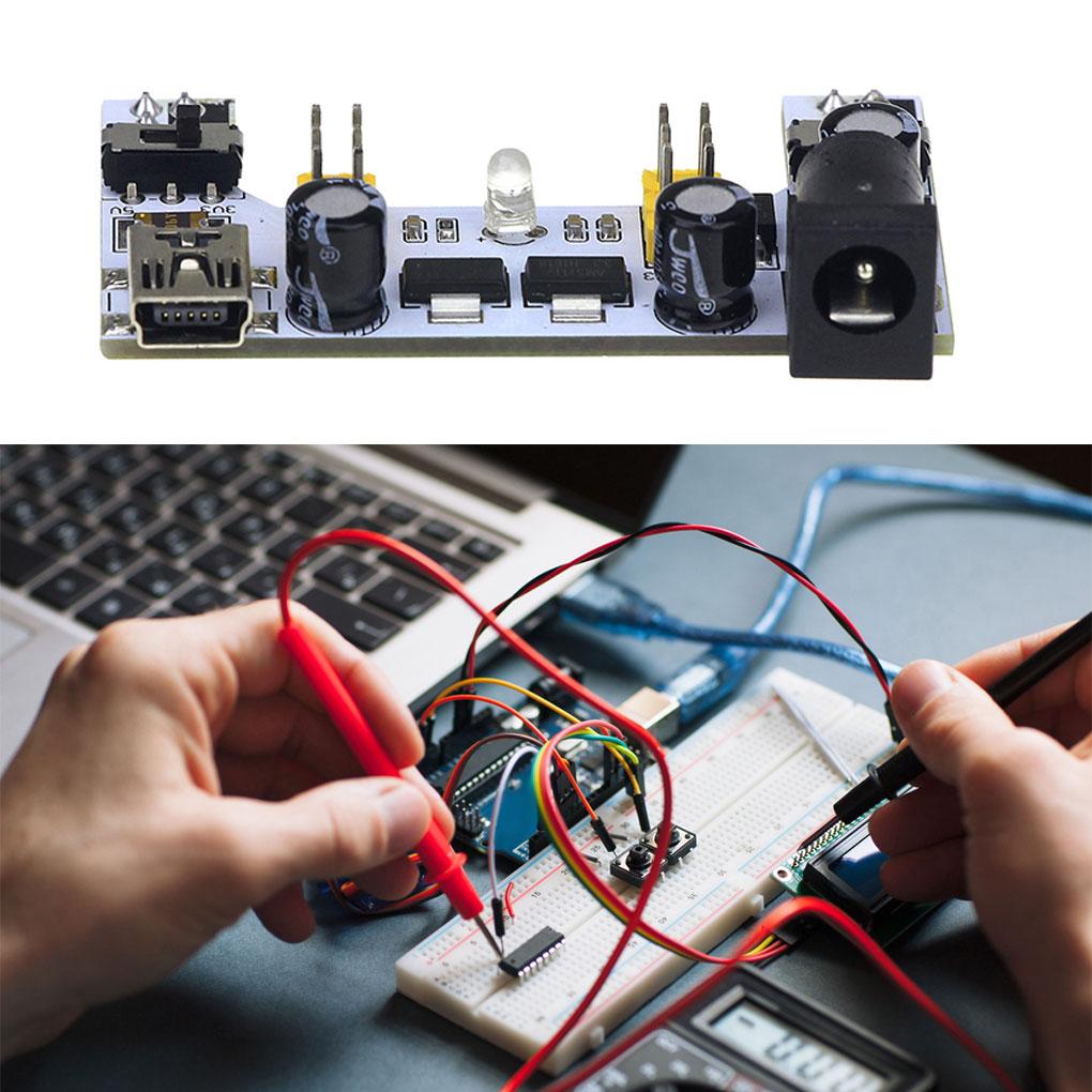 Breadboard Power Module Solderless Bread Board Wire Modules Spare Parts Electronic Modification Component Accessory