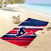 Houston Texans Print Beach Towel, Large Soft Quick Dry Towel for Beach Camping Swimming