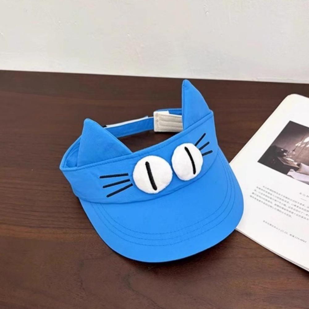 Солнцезащитная шляпа Kitty Hollow из быстросохнущей ткани с кошачьими ушками для кемпинга