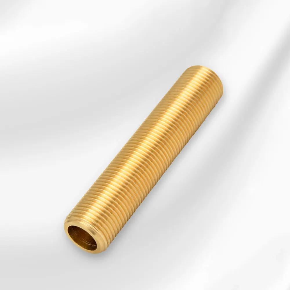 1/8" 1/4" 3/8" 1/2" 3/4" BSP Наружная резьба Полная резьба Удлиненный ниппель Латунь Для аквариумной перегородки Соединительная фитинг Дом Сад