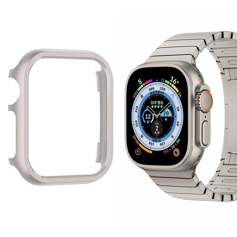 Алюминиевый Сплав Чехол Для Apple Watch Ultra 3 49мм 11 10 9 8 7 46мм 42мм 45мм 41мм Защитная Рамка iWatch 6 5 SE 44мм 40мм Корпус