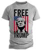 Free Trump 2024 Trump Supporter Shirt Trump Arrest Republican Political T-shirt