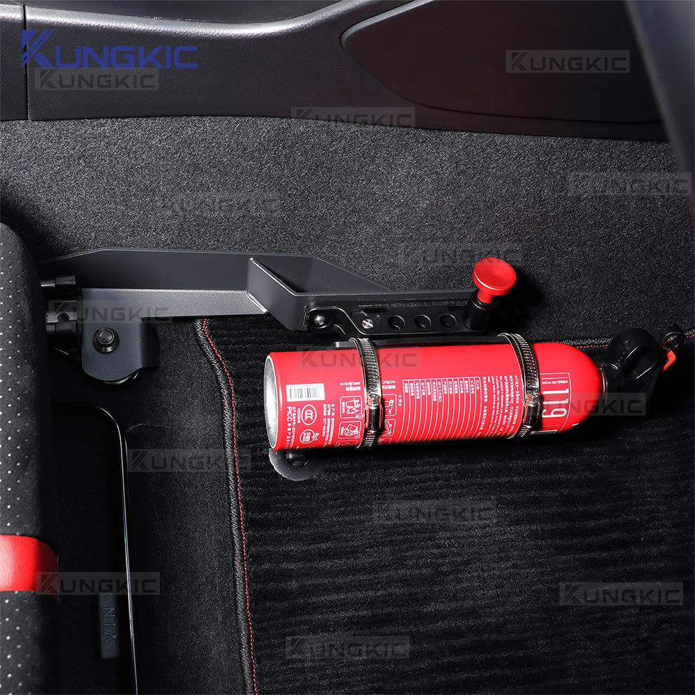 Car Extinguisher Mount Bracket Adjustable Fit For Subaru BRZ Toyota GR86 GT86 2012-2021 2022 2023 2024 2025 Aluminum Alloy
