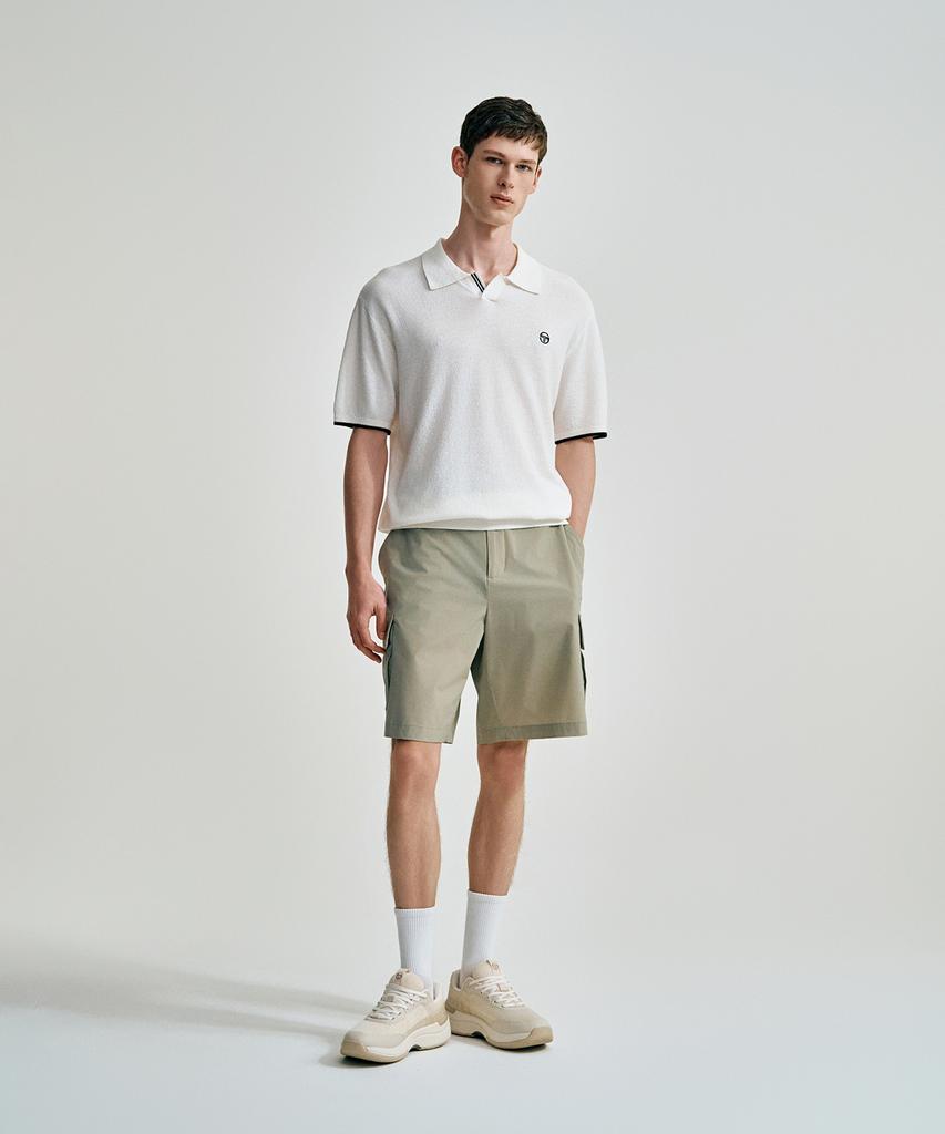 Мужские легкие плетеные брюки-бермуды SERGIO TACCHINI M Comfortcool