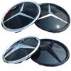 1pcs front grille star logo badge mirror bottom 3D ABS logo  Mercedes-Benz amg W205 W176 W212 W218 C117 CLA GLA CLS GLC class 2 GHJKM1