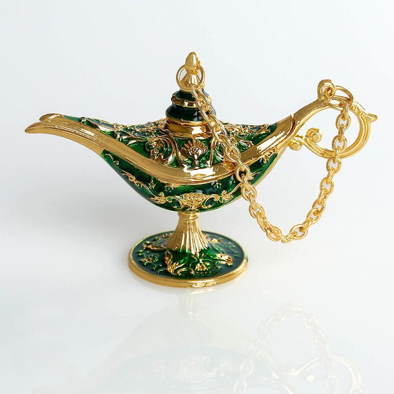 Home Ornament Dinner Decoration Aladdin Lamp Divine Wishing Lamp Living Room Decorations Gongyen