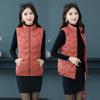 Зимний женский пуховый хлопковый жилет с воротником-стойкой, хлопковый жилет, короткий жилет