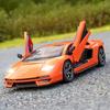 МояМашина 1:Металлическая литая модель автомобиля Lamborghini Countach LPI 800-4 в масштабе 1:24 - Красная Коллекционная Фигурка