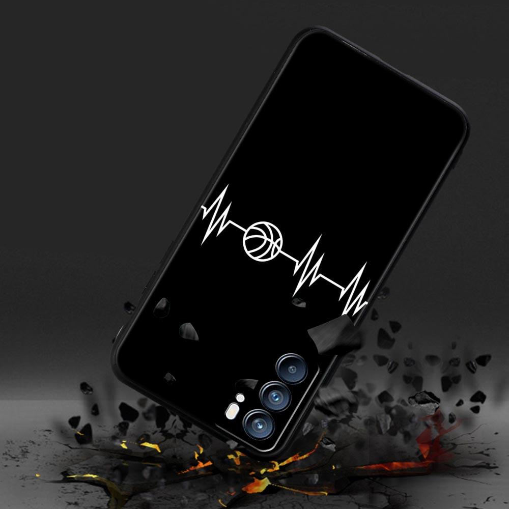 Basketball Basket Number Phone Case For OPPO Find X5 A54 A53 A52 A9 2020 A15 A95 A76 A74 A12 Reno7 SE Reno6 Pro Plus 5G Cover