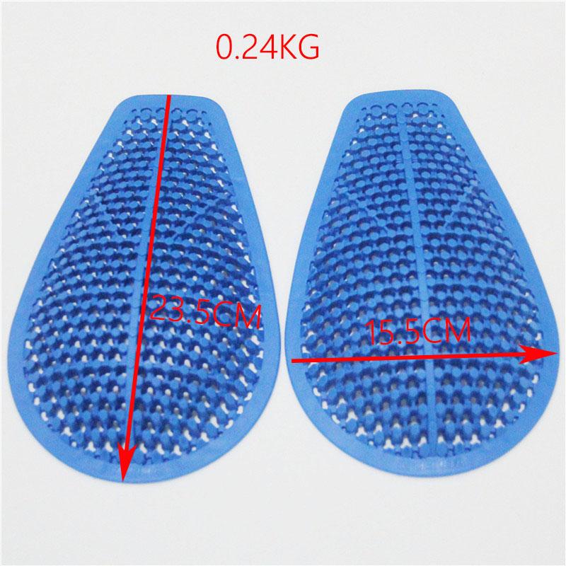 Riding protect Gear CE Insert Armor Knee Hip Protector Pads Motorcycle Pants Replacement Silica Gel (2 X Knee Pads+2 X Hip Pads)