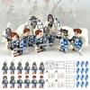 12pcs Medieval Knight Soldier Action Figures Children's Building Blocks Toy Gift