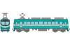 Railway Collection Tetsuro Eizan Railway Series 700 Renewal Car No. 711 Green Diorama Supplies