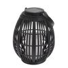Solar Garden Lantern LED Outdoor Solar Lantern Waterproof Decorative Rattan Lantern For Patio Pathway Courtyard