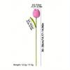 1pc Handmade Imitation Tulip Flower for Mother's Day, Teacher's Day, Valentine's Day Gift or Flower Arrangement (Random Delivery)
