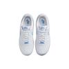 Nike Air Force 1 07 Essential University Blue Gingham Женские кроссовки белые DZ2784-100