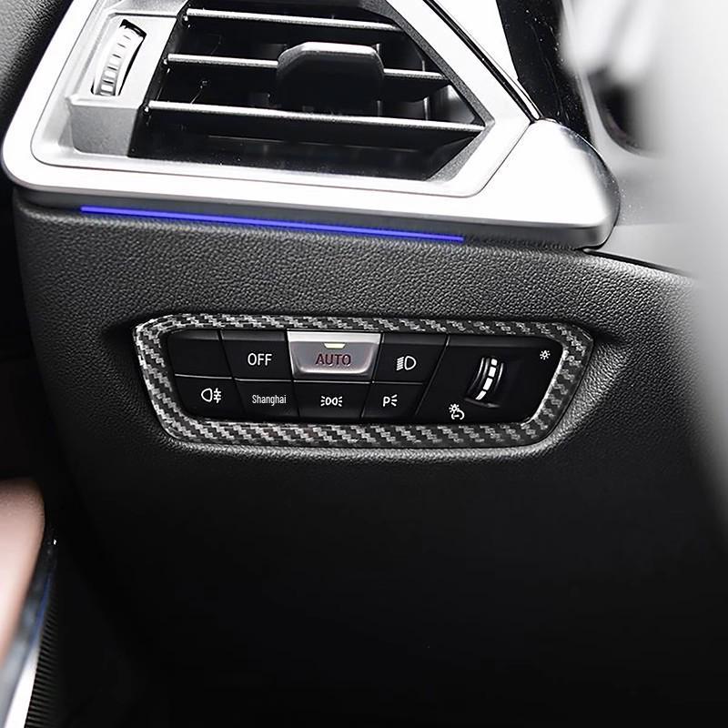 Декоративная рамка переключателя фар для BMW 3 серии (2013-2025) F30/G20 330li