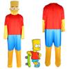 Simpsons-Themed Parent-Child Cosplay Outfit: Matching Performance Costumes