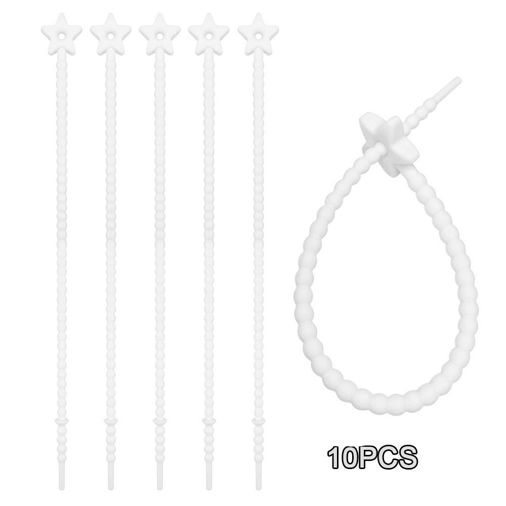 10 шт. Регулируемый брелок своими руками, силиконовый шнурок, ювелирный шнурок, подвеска для сумки, подарки, кабельная стяжка