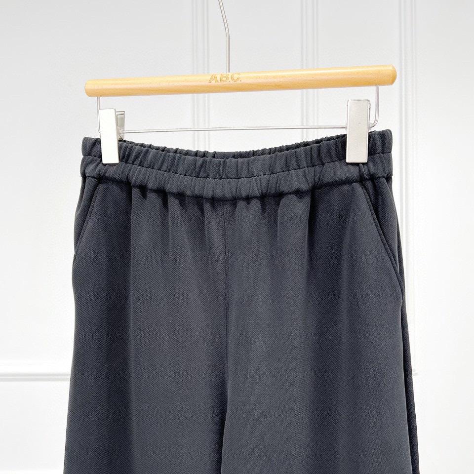 Normcore Style Modal Elastic Waist Casual Long Pants with Pockets - Soft, Comfortable, and Easy to Wear