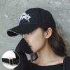 Головные уборы Женская кепка в корейском стиле Модная парная шляпа Вышитая повседневная шляпа Универсальная бейсболка Солнцезащитная шляпа