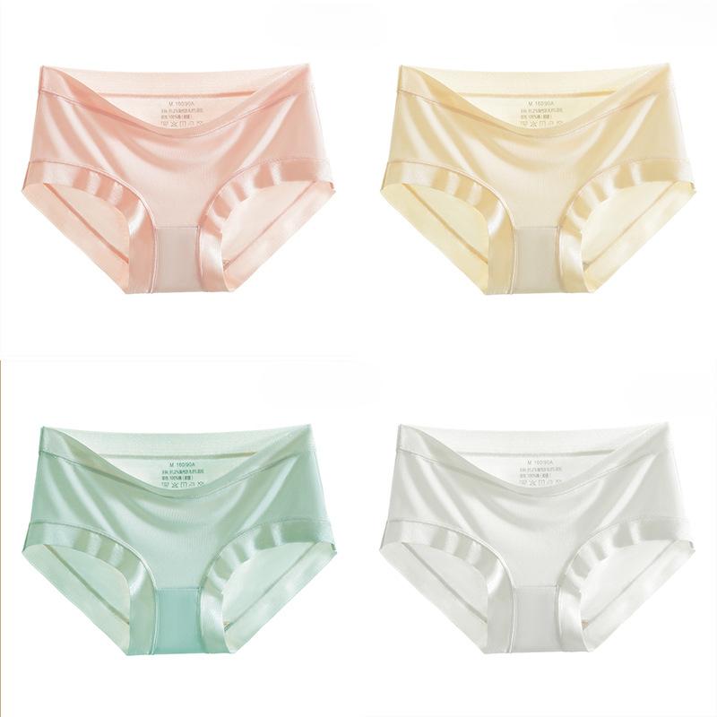 Модальные трусики женские, легкие и бесчувственные, антибактериальные, хлопковые, дышащие и удобные, нижнее белье