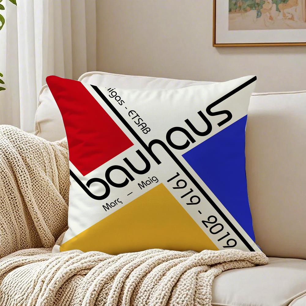Известный Современный Минималистичный Дизайн Стиль BBauhaus Наволочка Наволочка Антипылевой Клещ Гостиная Диван Декор Подушка Комната