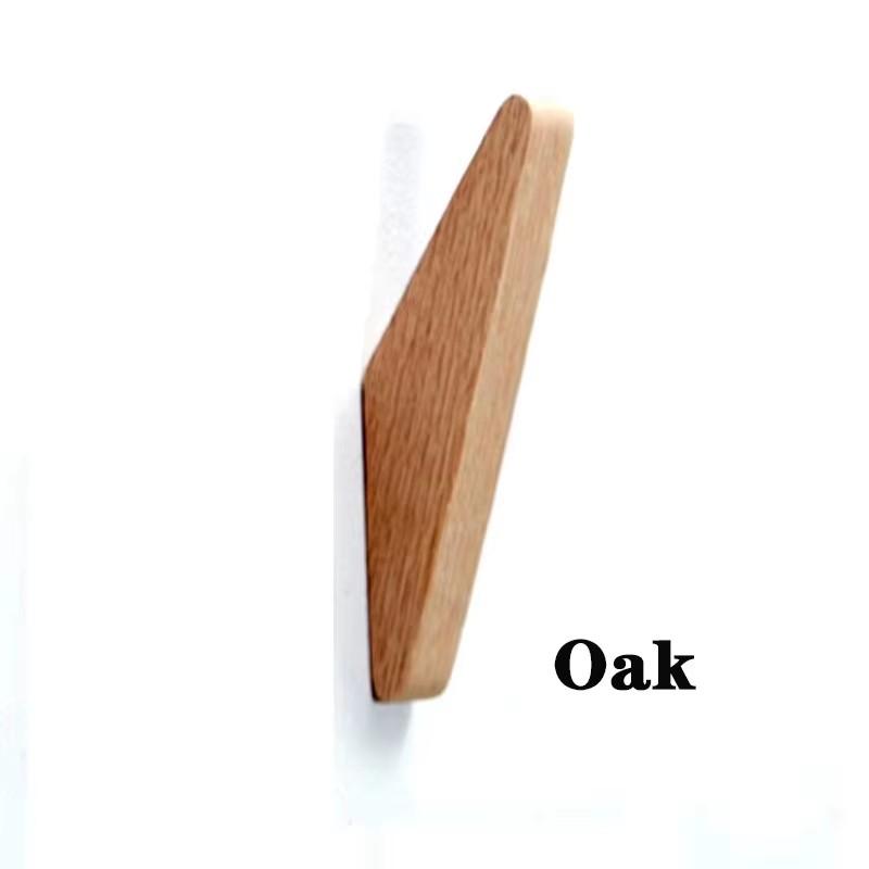 1/4 шт. Натуральные деревянные настенные крючки Декоративный крючок для ключей Крючок-вешалка для одежды, шляп, шарфов, сумок Организатор для кухни, ванной комнаты Декоративный крючок