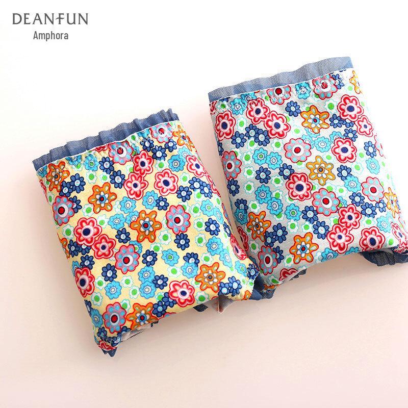 Женские хлопковые шортики с принтом Deanfun, средняя посадка, 4 шт.