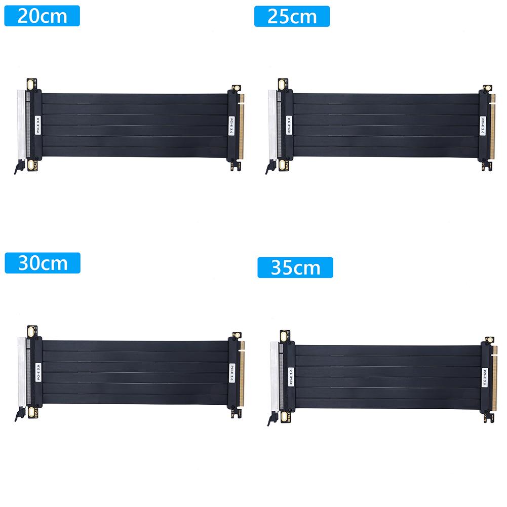 Кабель-райзер PCI-E 3.0 PCI Express Gen 3 Удлинительный шнур для GPU Удлинительный порт Адаптер 180 градусов Удлинительный кабель PCIE 3.0