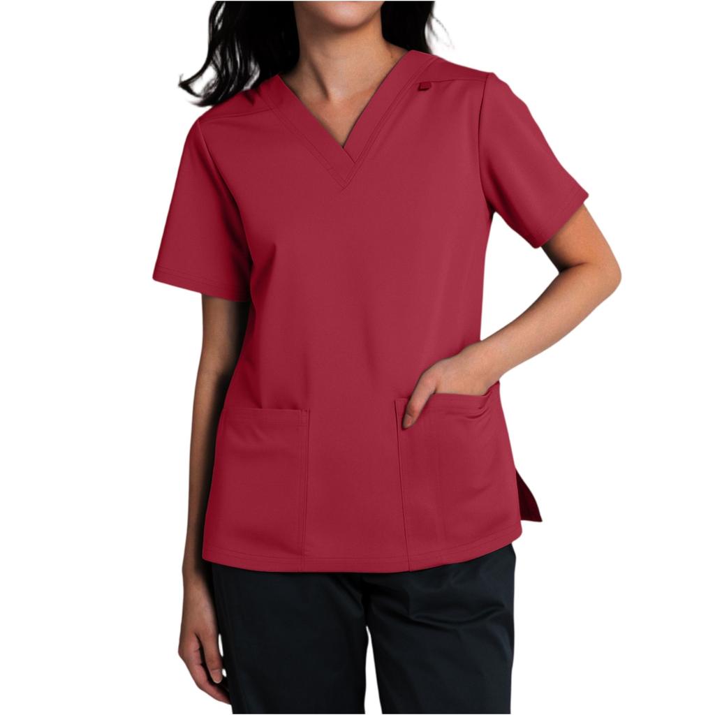 Women's Fashion V-Neck Short Sleeve Overalls With Pockets Clothes