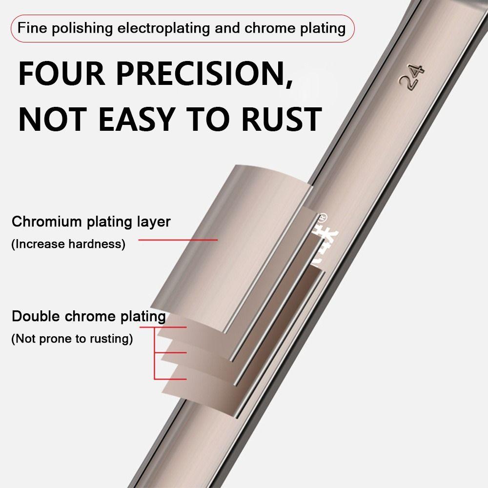 Практичные гаечные ключи CR-V с 72 зубцами, двойные гаечные ключи с храповым механизмом, ручные ремонтные инструменты, гаечный ключ Torx с высоким крутящим моментом