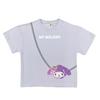 Sanrio T-shirt My Melody Reversible Sequin Girls Purple