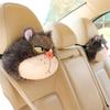 Cartoon Cute Cat Stuffed Plush Doll Car Neck Pillow Headrest Anime Personality And Creativity Plush Seat Belt Cover