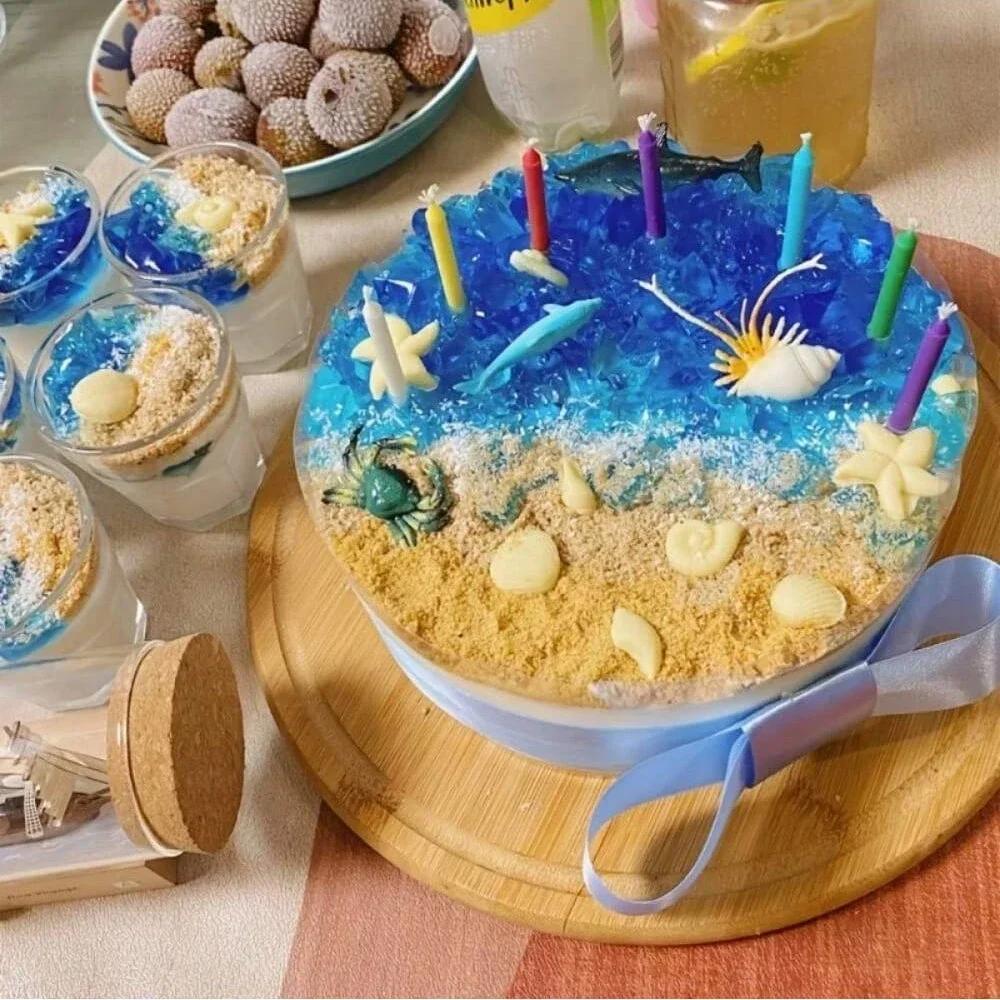 1 шт. 3D океанская тематика силиконовая помадка DIY украшение торта ракушка морская звезда коралл кекс форма для выпечки шоколада набор инструментов для выпечки