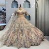 Ivory Regal Peacock Embroidered Bridal Lehenga
