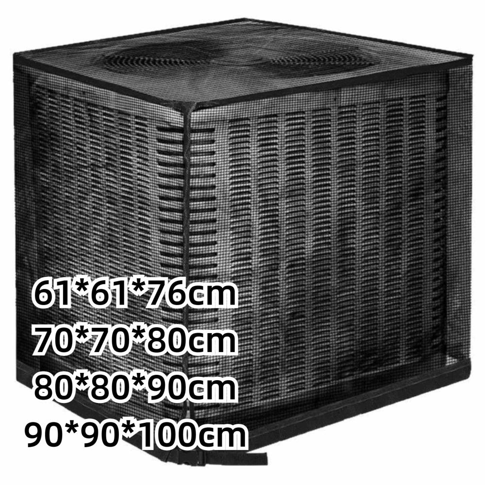 Weather Resistant AC Unit Cover Breathable Protective Mesh Cover Air Conditioner Cover Outdoor