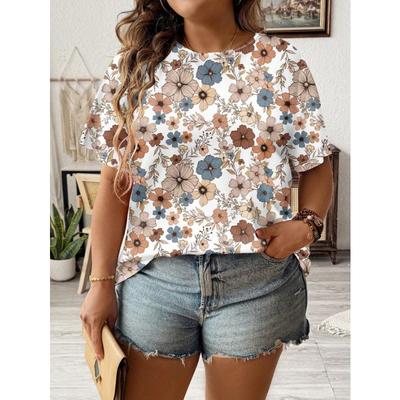 Летние Минималистичные Футболки с Коротким Рукавом и Круглым Вырезом, Простые Графические Футболки, Женская Одежда, Модная Женская Футболка, Повседневная Женская Одежда