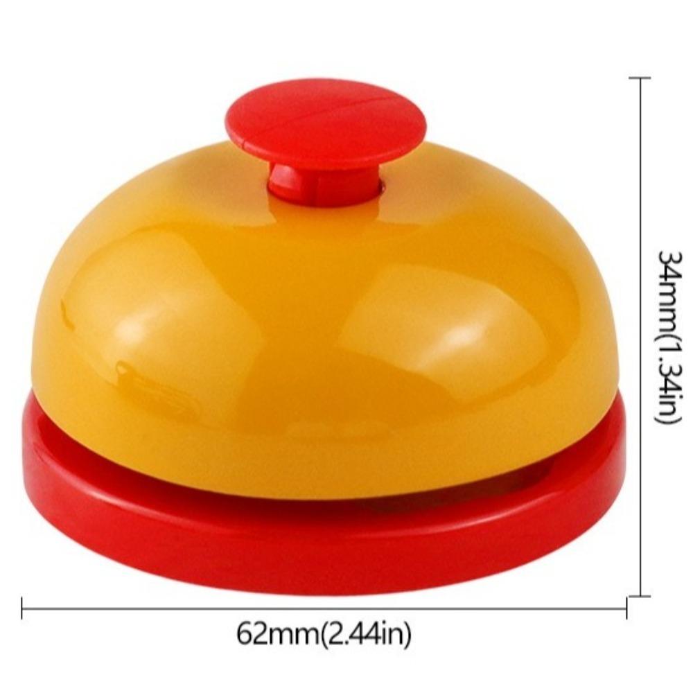 Металлический тренировочный колокольчик для питомцев, деликатный ручной колокольчик, аксессуары для настольных игр