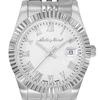 Mathey-Tissot Mathy III Roman нержавеющая сталь белый циферблат кварцевые женские часы D810ABR